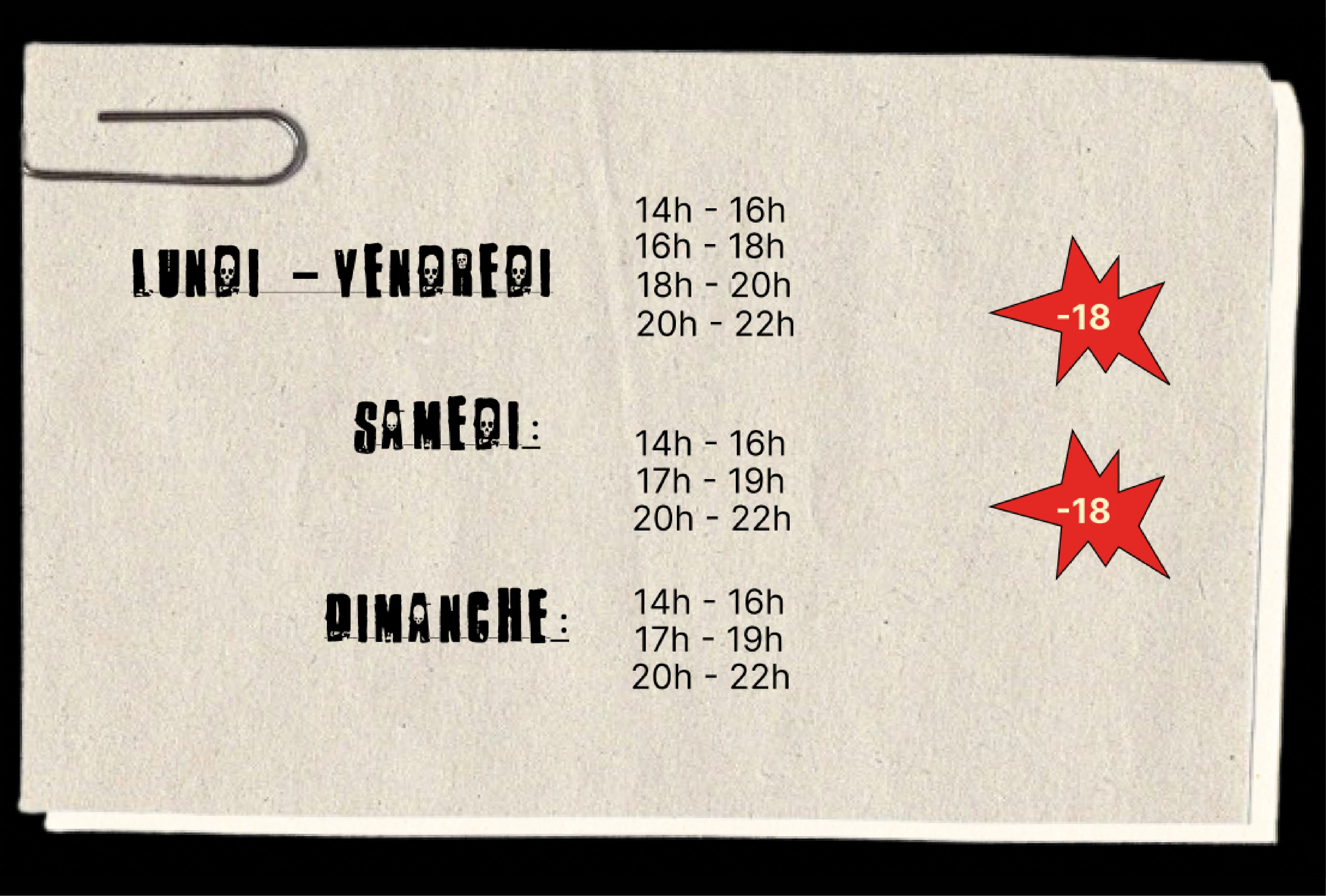 figma horaires